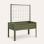 Gardout 4' × 2' Elevated Bed with Trellis product image