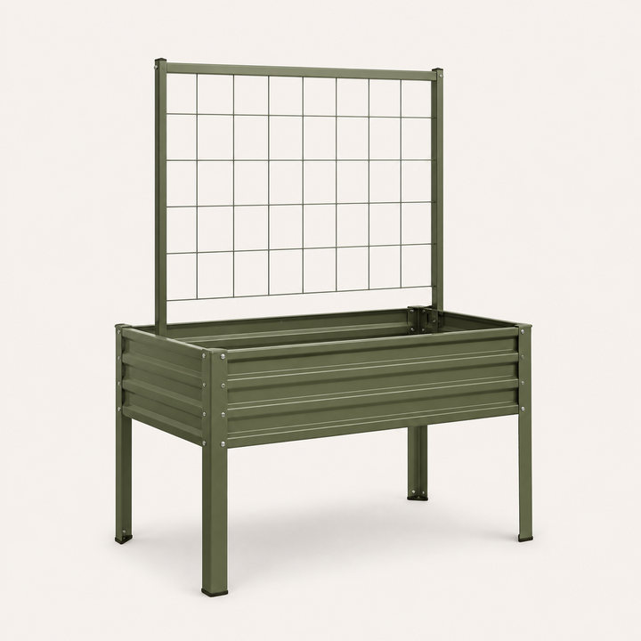 Gardout 4' × 2' Elevated Bed with Trellis product image