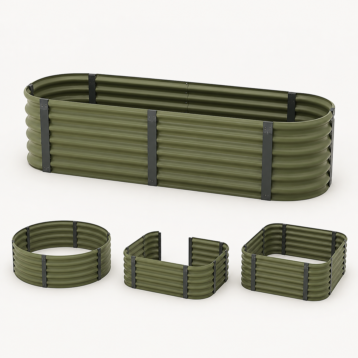 Gardout 14" 4-in-1 Compact Modular Raised Bed product image Main image