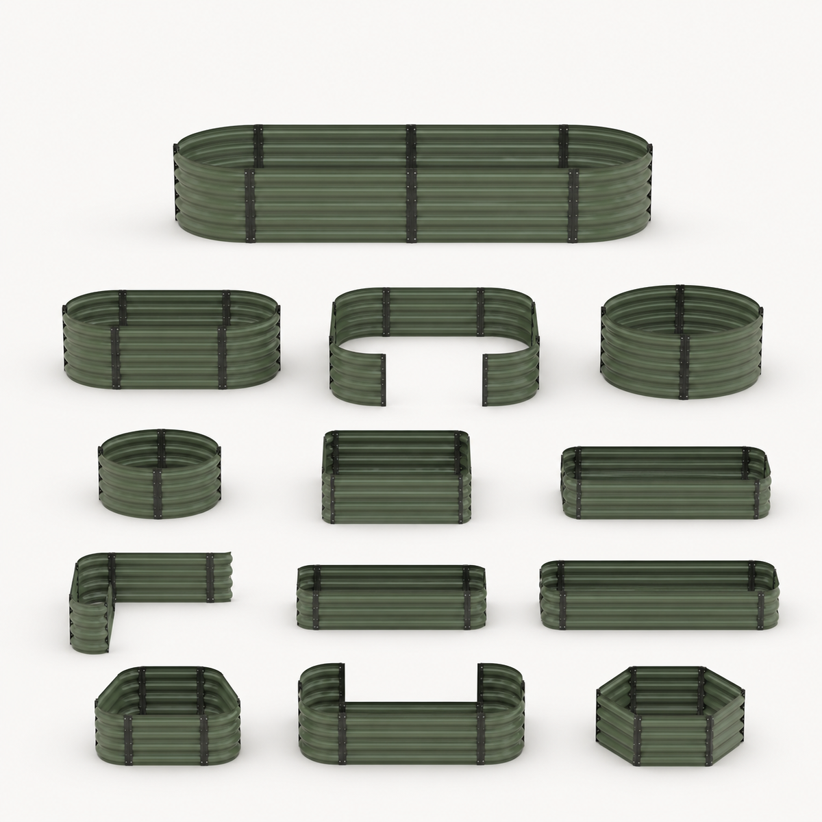 Gardout 17" 10-in-1 Jumbo Modular Raised Bed product image Main image