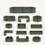 Gardout 17" 10-in-1 Jumbo Modular Raised Bed product image