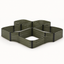Gardout 17" 9-in-1 Large Modular Raised Bed product image